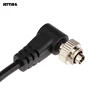 1Pcs 3.5mm to Male PC Flash Sync Cable Screw Lock for Trigger Studio Light Camera Flashes Accessories PC Flash Sync Cable Black ► Photo 3/6