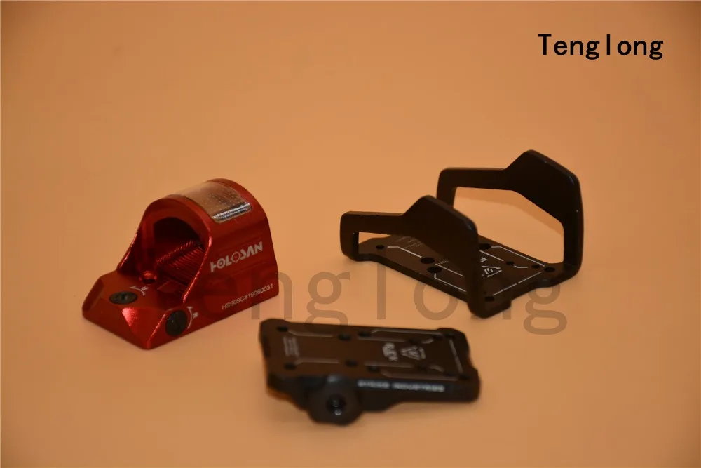 Солнечный Красный точечный прицел Trijicon RMR Docter голографический прицел с креплениями для 20 мм рельсы для страйкбола Toygun