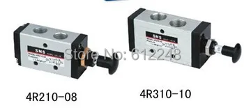 

Pneumatic hand valve, 1/4'' 3 Port 2 Way 3R210-08 Hand Mechanical Valve