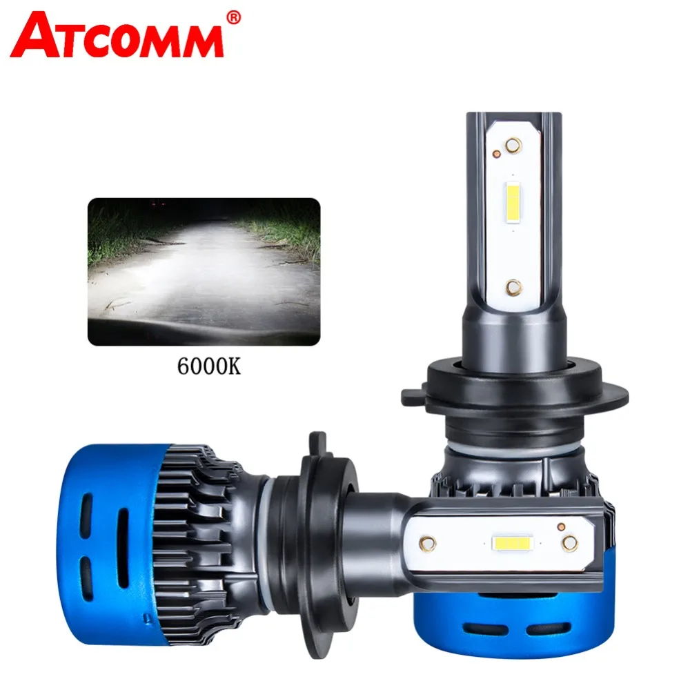 Автомобильный налобный фонарь Avacom 2 шт. LED Phare Ampoule H7 12 в 24 В H4 6000K 40 Вт 9600Lm H1 H11 H8 HB3