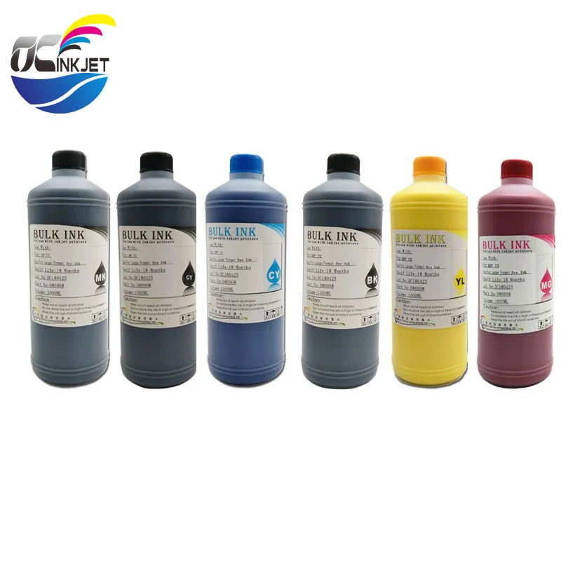 Skup Inkjet 6 kolorów specjalny tusz barwnikowy kompatybilny do HP 72 nadaje się do HP designjet T770 T790 T1200 T1300 T620 T610 T1100 t2300