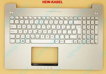

GK Greek palmrest Keyboard for ASUS Q550 G550 top case 90NB00K1-R31GR0 N550 N550JV N550JK with backlight