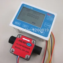 G1/" ЖК-расходомер регулятор потока+ Масляный топливный бензин, дизель-ДАТЧИК ПЕРЕДАЧИ жидкого потока для молока