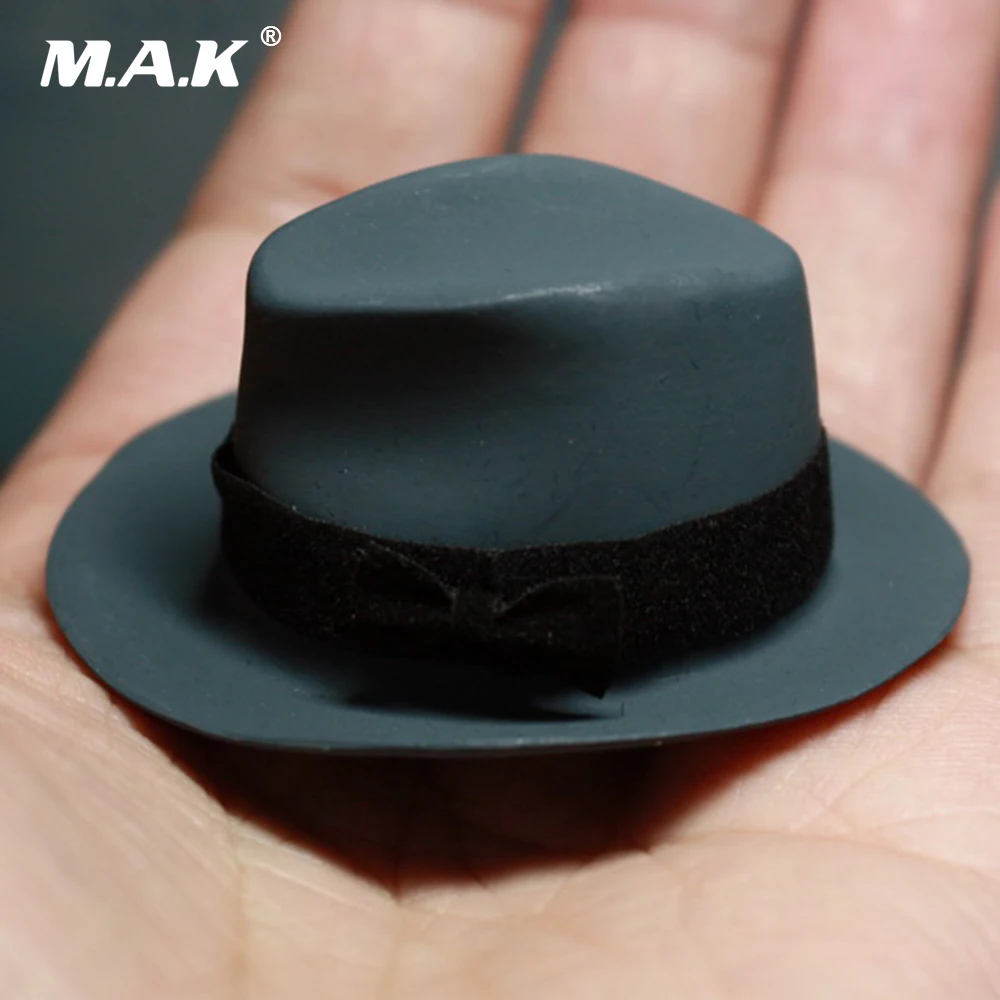 1//6 Scale Black Combat Hat