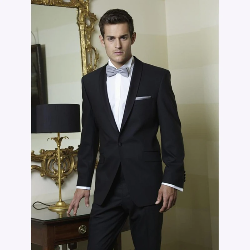 Classic Men Suit Sets Blazer tuxedo Brand Design Business Formal 2017