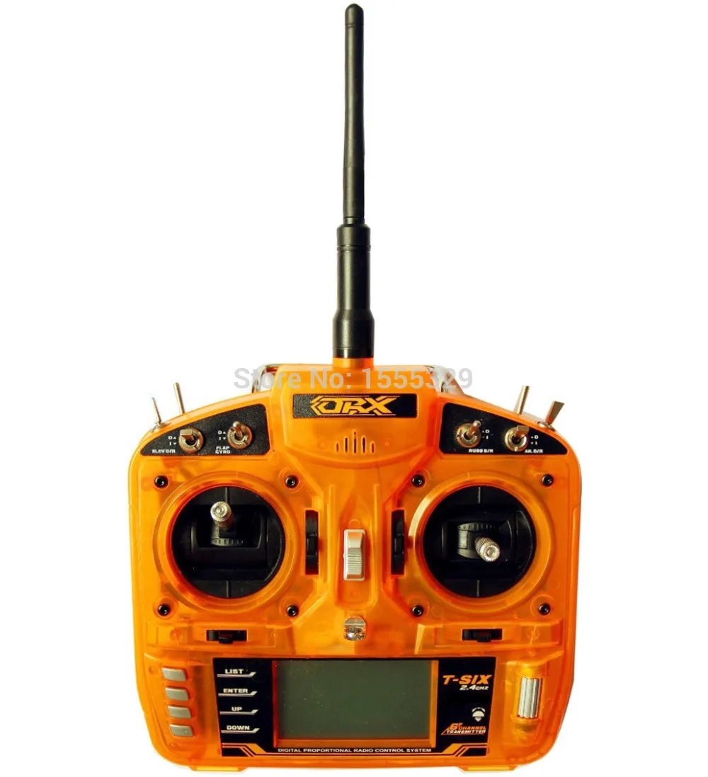 Coolhobby Free shipping-ORX Full Range 2.4GHz 6 CH Wireless Control Transmitter Remote with S600 Satelite Receiver for h