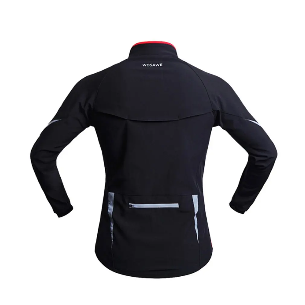 Мужская ветрозащитная водонепроницаемая куртка для велоспорта, теплая ветровка с длинным рукавом для велоспорта, куртка для велоспорта на осень и зиму, плащ-Пыльник для велоспорта