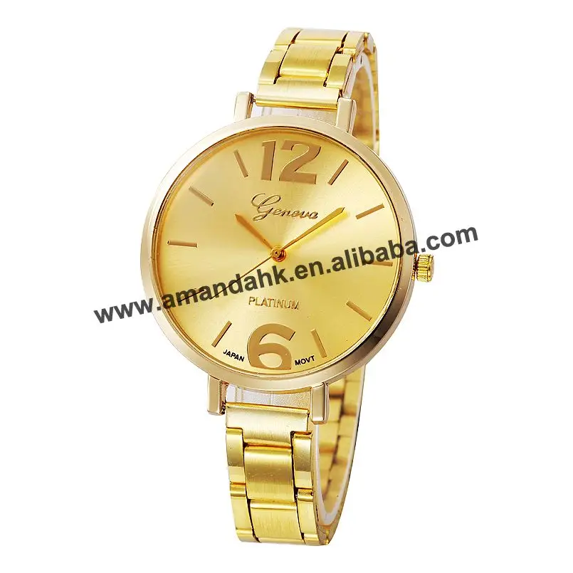 

New Wholesale New Small Alloy Strap Geneva Watch Fashion Elegance Style Quartz Watch Hot Sale Casual Woman Dress Watches 1189