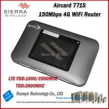 Аппарат не привязан к оператору сотовой связи 150 Мбит/с Sierra Wireless AirCard 771 S 4G LTE Мобильная компиляция java-приложений! Поддерживает LTE FDD 1900/2500 МГц и аппарат, который не привязан к оператору сотовой связи 2600 МГц