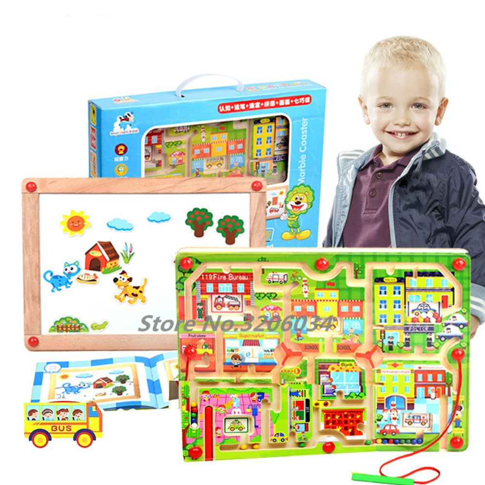 Factory Direct Sales Magnetic Maze Series Early Childhood Educational 