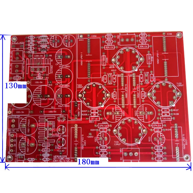 Lusya 12AU7 12AX7B 6H23 желчный предусилитель ссылка CAT SL1 контурная трубка предусилитель плата с регулятором мощности T0632