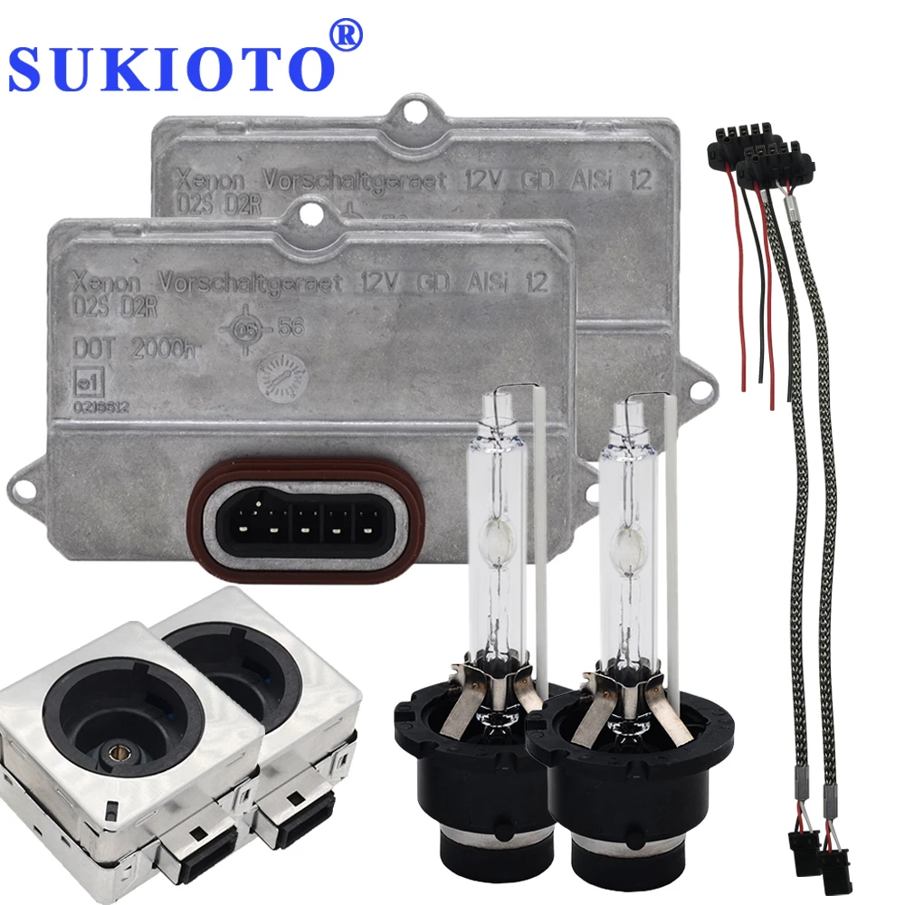 SUKIOTO Original D2S Ballast 4E0907476 5DV008290 00 Control Unit 55W