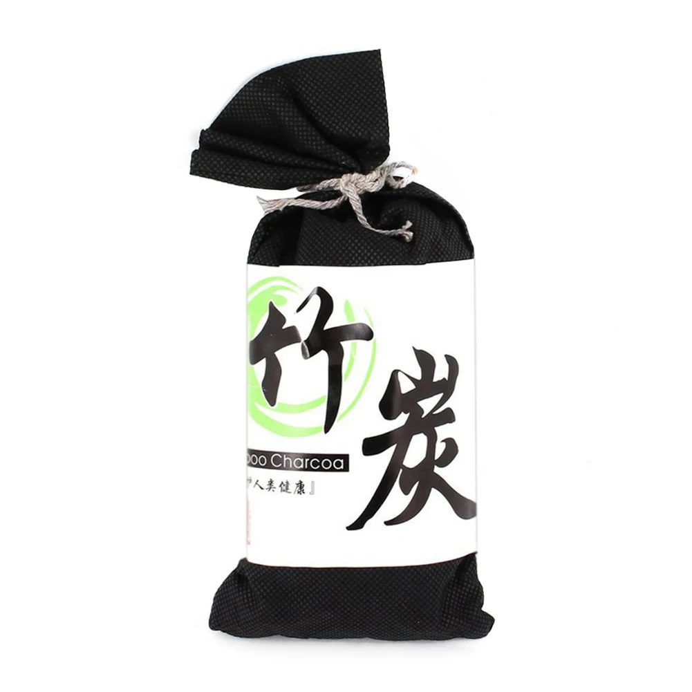bamboo charcoal bag Гардеробная Абсорбирующая сумка подвесной способ сушки агент Сумка-осушитель Влагопоглотители бамбуковый уголь мешок, присоска дезодорант коробка - Цвет: bamboo charcoal bag