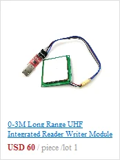 20 шт./лот 9662 UHF RFID бирка ISO18000-6C H3 UHF RFID наклейки этикетка