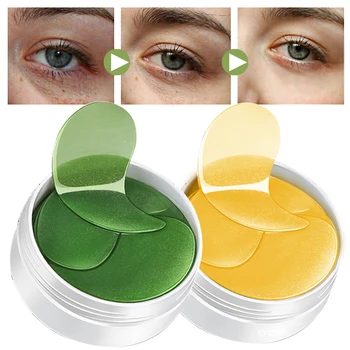 

60Pcs Golden Collagen Eye Mask Gel Patches Anti-wrinkle Eyes Bags Remover Dark Circles Eye Masks Women Skin Care Eye Patches