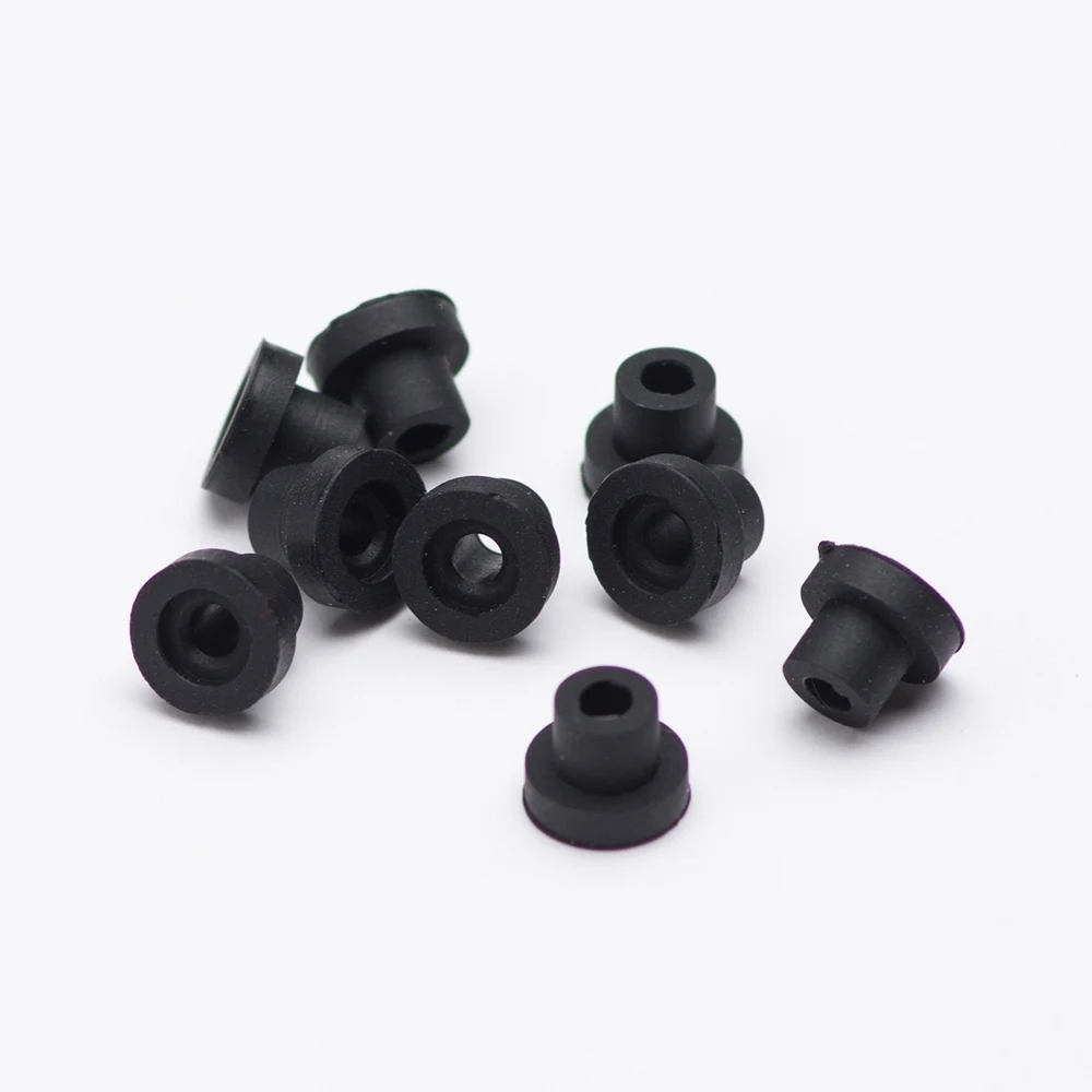 Black TATTOO Needle Rubber Grommets Nipples for tattoo machine gun