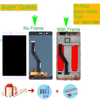 

ORIGINAL LCD 5.5" For Huawei P9 Plus P9Plus LCD Display + Touch screen Digitizer FULL Assembly Complete Replacement With Frame