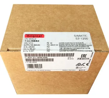 

6ES7 211-1BE40-0XB0 Unopend Original CPU, 6ES7211-1BE40-0XB0 SIMATIC S7-1200, 1211C CPU, AC/DC/RELÉ 6ES72111BE400XB0 navio livre