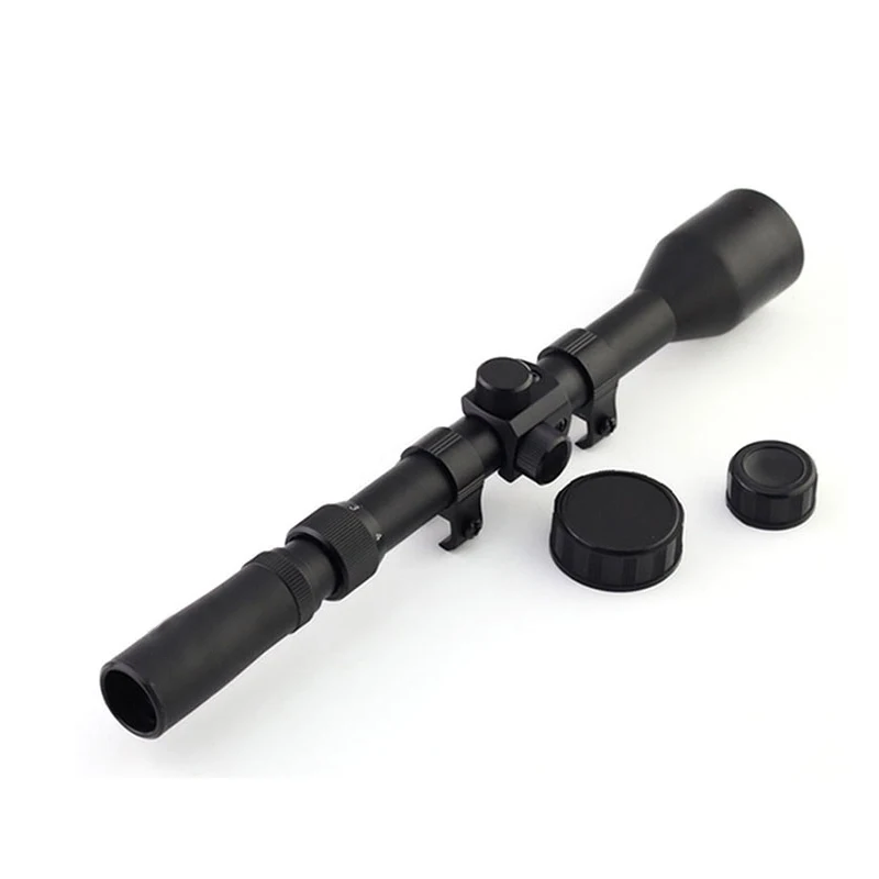 

Hunting Long Rifle Scope 3-7X28 RifleScope With Free Mounts & Lens Caps Outdoor optical scope Sight Airsoft Gun 6-0022