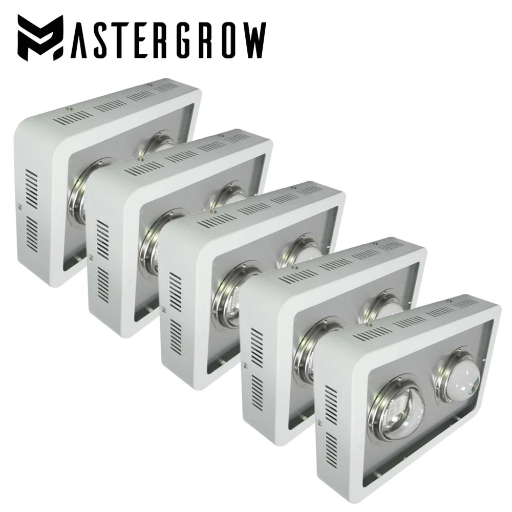 5 шт. MasterGrow X2 600 W COB светодиодный световая панель для проращивания полный спектр 410