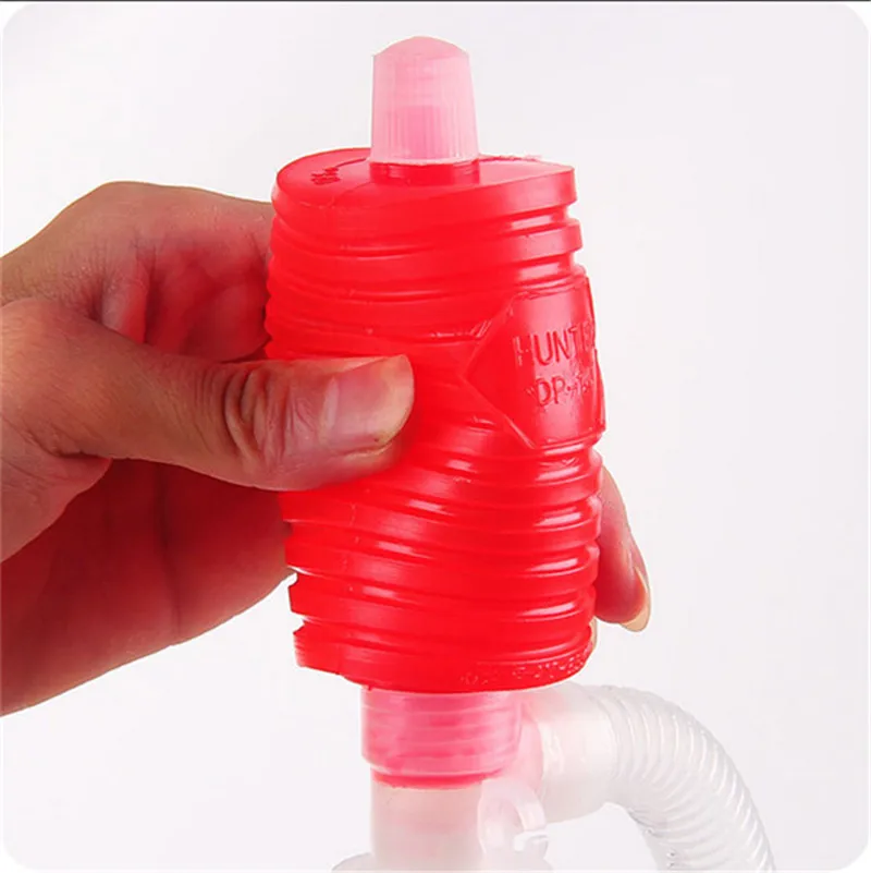 New Portable Siphon Hose Gas Oil Water Liquid Transfer Hand Pump Sucker