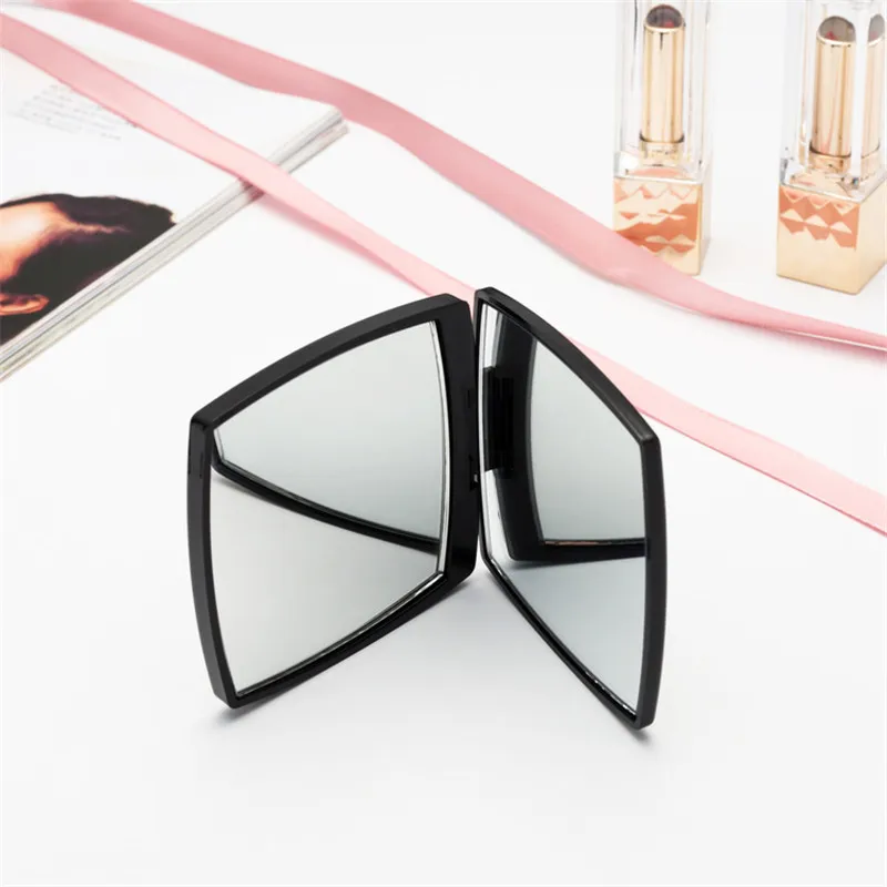 Mini Mirror square Shape Girl Mini Double Sides Portable Mirror Pocket Makeup Cosmetics Compact Mirrors