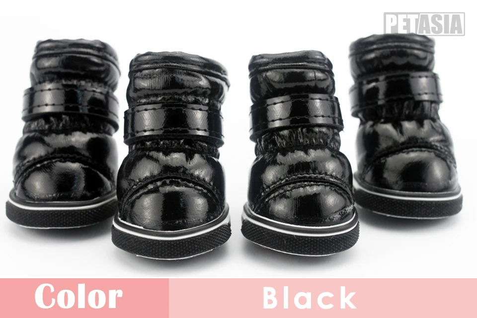 Black winter shoes