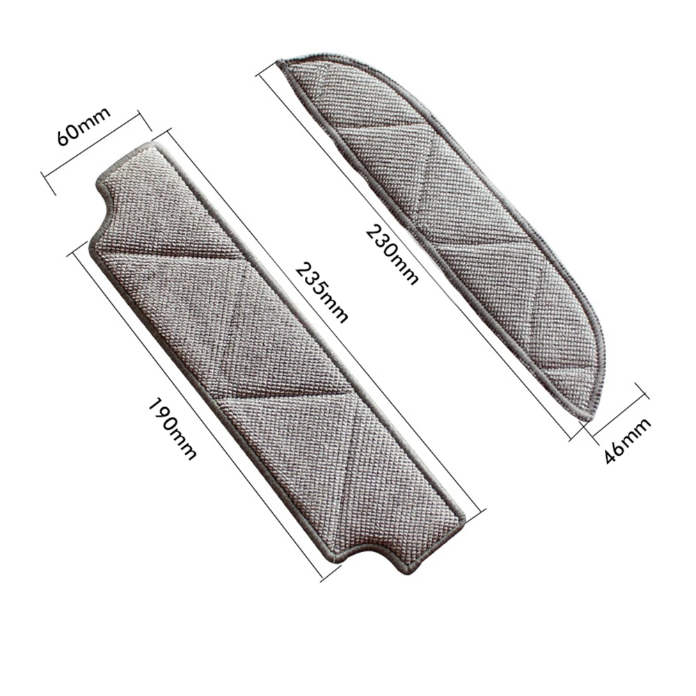 

2pcs Microfiber Mopping Cleaning Mop Cloth for Ecovacs Winbot W710 W730 TBW60TG TBW61 WRN60 WRN70 Vacuum Cleaner Parts