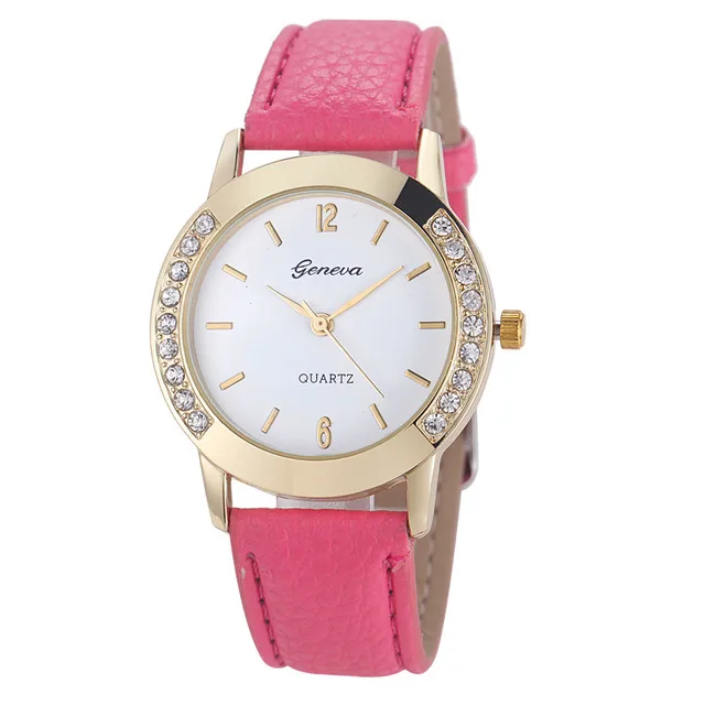 2018 Luxury Female Brand Fashion Watch Diamond Analog Leather Band Quartz Wrist 2018 Luxury Female Brand Fashion Watch Diamond Analog Leather Band Quartz Wrist