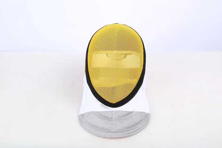 

CE approval Yellow Color fencing equipments fencing mask 350NW removable lining Masks