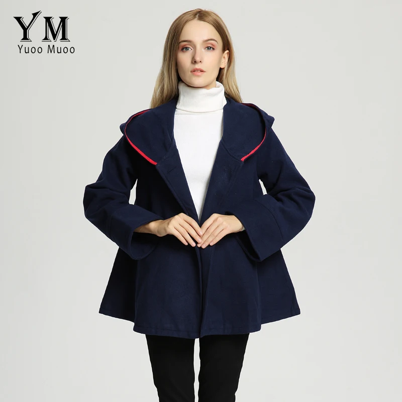 YuooMuoo новый бренд модная Повседневная Женская осенне зимняя куртка винтажная