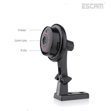 Escam Мини Hd Беспроводная Ip камера 720P WiFi Home Security Cctv Камеры Wi-Fi P2P Видеонаблюдения Камера Поддержка 128 ГБ Micro SD карты