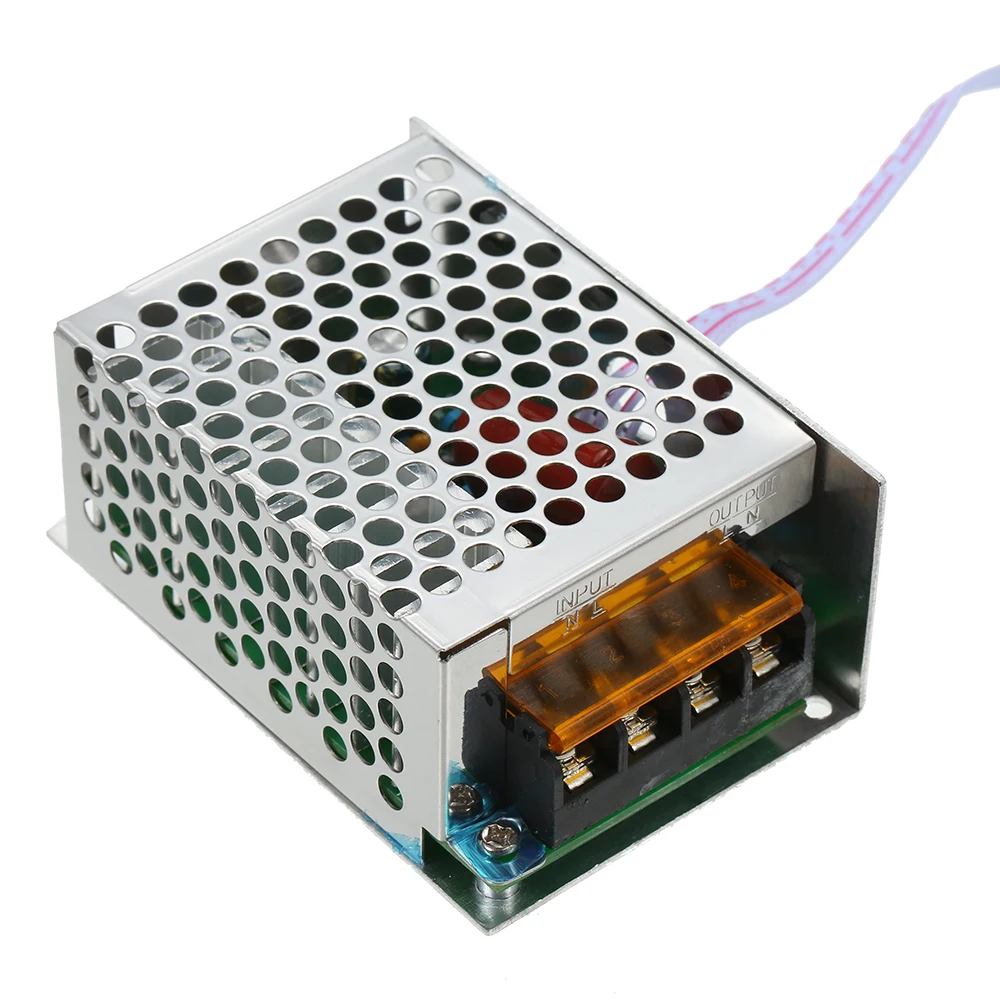 AC 220V 4000W SCR Thyristor Digital Control Electronic Speed Voltage Regulator