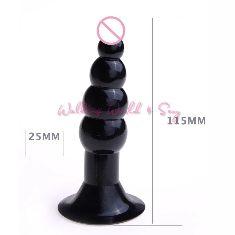 4 Color Silicone Anal Sex Toys Anal Beads Butt Plug Anus Insert Stopper G-Spot Massager Adult Sex Products Anal Dildo Unisex (3)