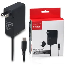 Адаптер переменного тока зарядное устройство для Nintend переключатель игровая консоль NS США Plug стены Путешествия Главная Зарядка 5 в 2.4A зарядки