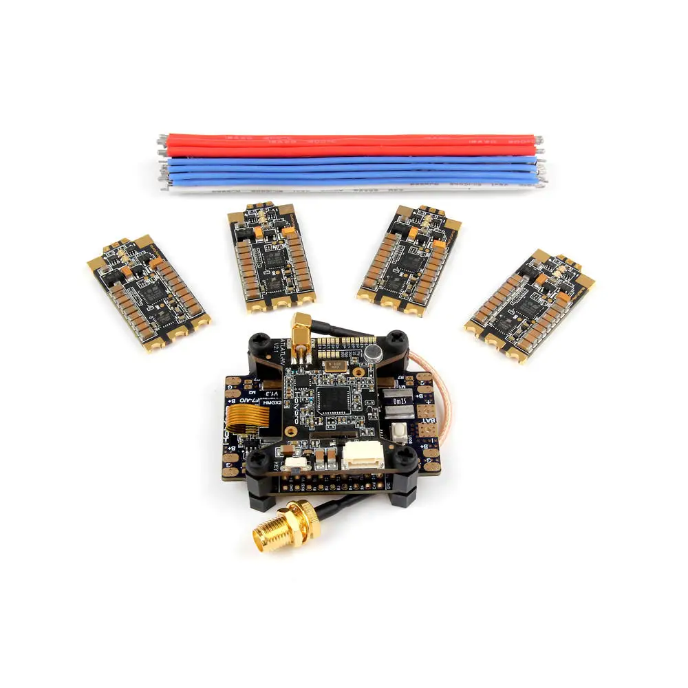 Контроллер полета holybroo Kakute F7 AIO + передатчик atlal HV V2 FPV Tekko32 35A ESC для