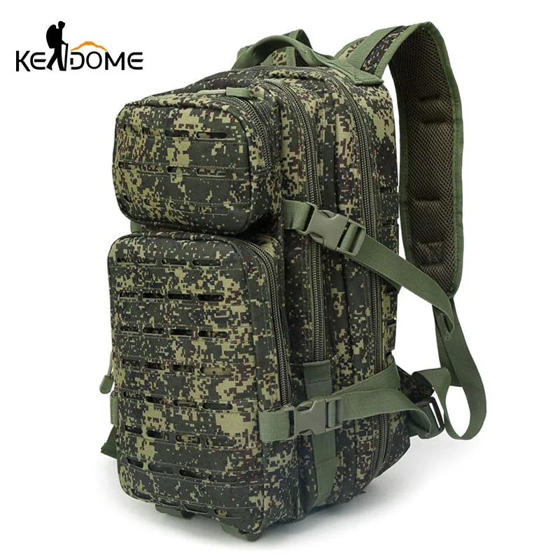 

Outdoor Camouflage Sports Bags 30L Tactical Military Backpack Women Men Hiking Mountain Climbing Fishing Big Rucksack XA21WD