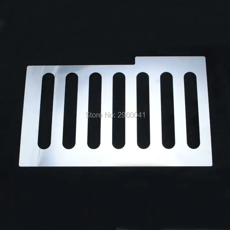 1 шт. Нержавеющая Сталь Капот Воздухозаборник Декоративная Крышка Отделка Рамки