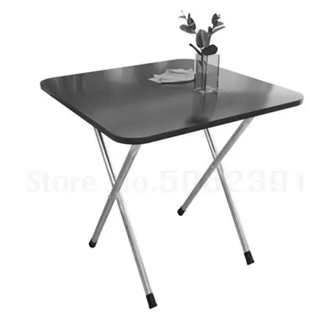 Складной стол небольшой бытовой простой обеденный столик домашний стол простой открытый портативный стол складной стол
