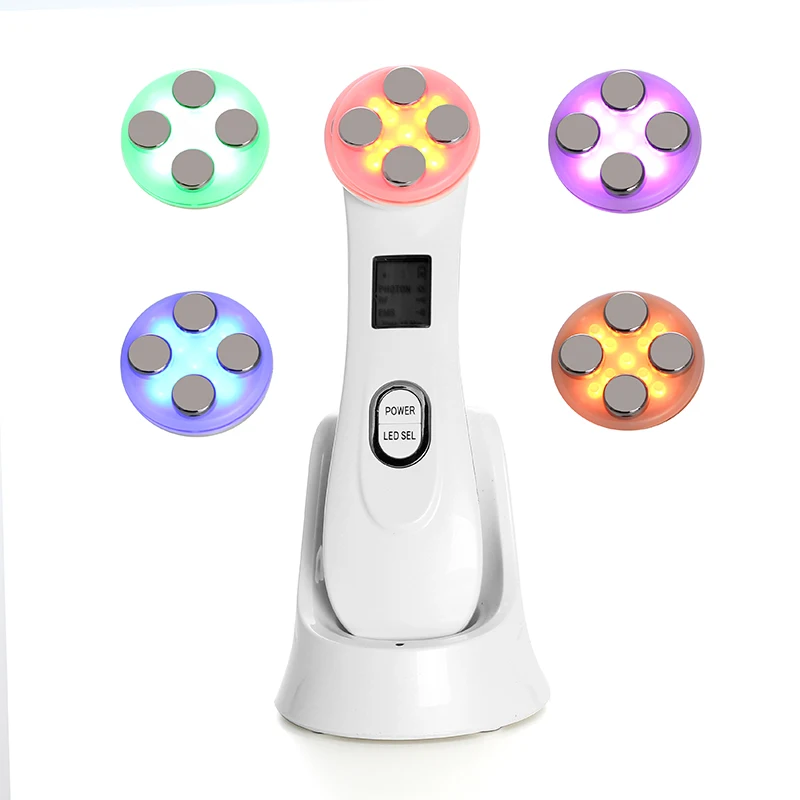 Mesotherapy Electroporation RF Radio Frequency Facial LED Photon Skin Care Device Face Lifting Tighten Eye Massager |