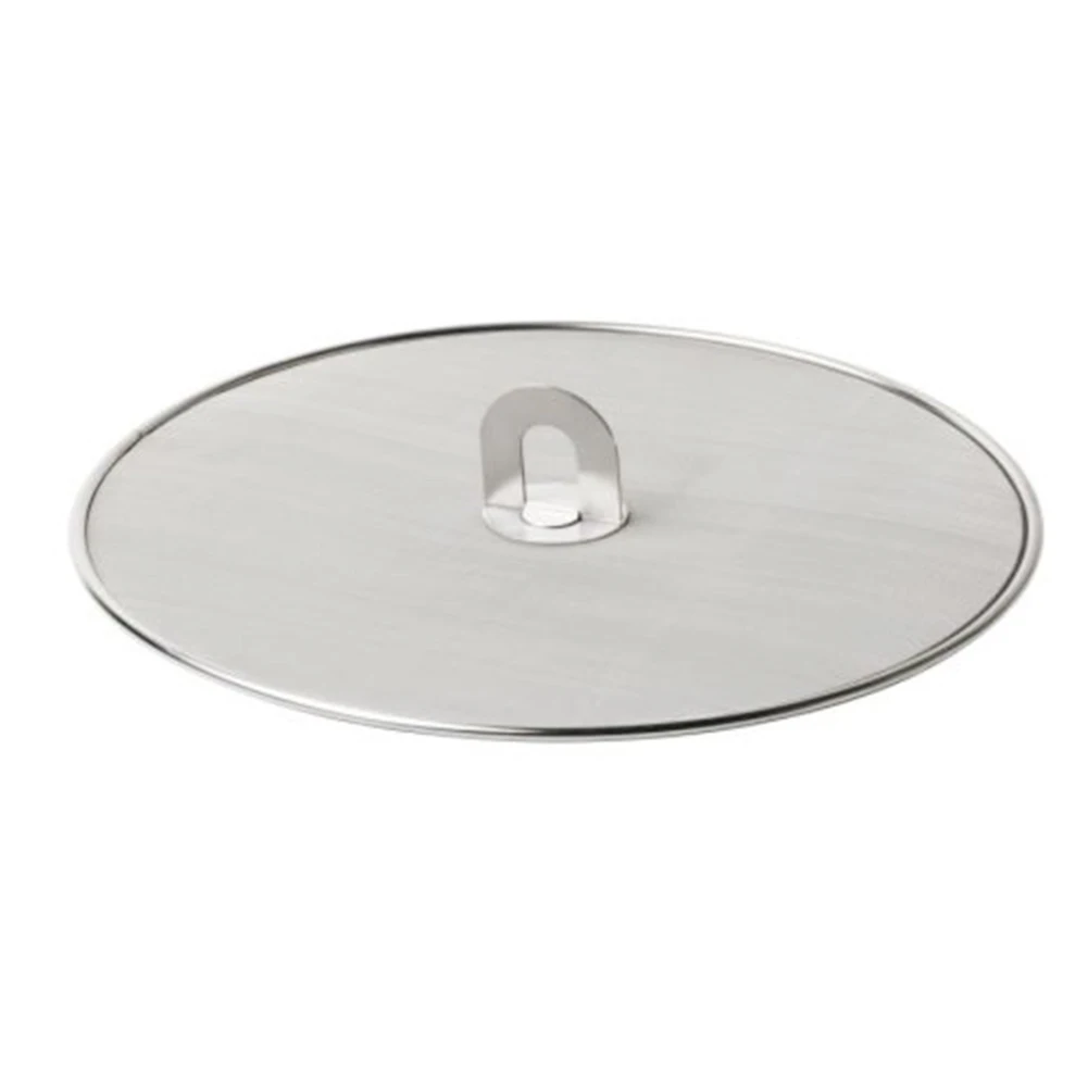 Прочная Многофункциональная крышка для сковороды из нержавеющей стали с решетчатой сеткой, аксессуары для кухни