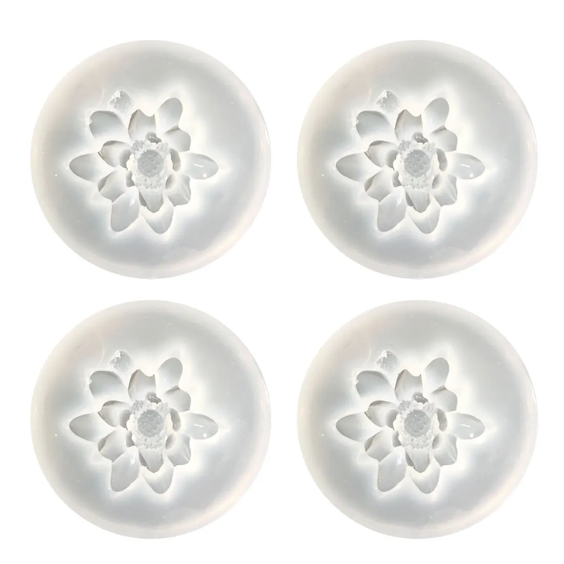 

Beautiful Silicone Mold Flower Rose Mirror Craft DIY Jewelry Cake Decor Making Epoxy Resin