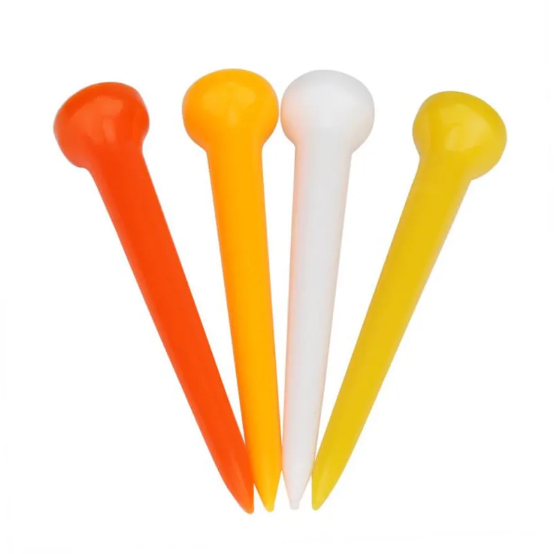 2017 Plasti Golf Tees Golf Training Aids 100Pcs 70mm Lightweight