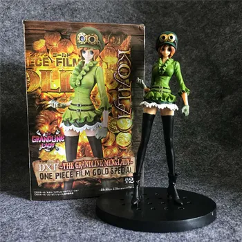 

Anime One Piece DXF Koala The Grandline Lady Gold Film Ver. PVC Action Figure Collection Model Doll Kids Toys