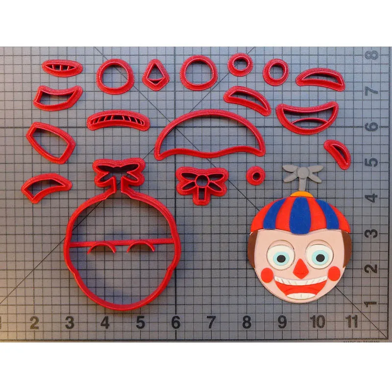 

Vedio Game Character Cookie Cutter Set Fondant Cupcake Top Mould Made 3D Printed Cookie Cutter Set Kitchen Accessories Cake Mold