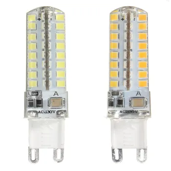 

10pcs mini G9 led bulb 3W 5W 32 64leds-smd 2835 silicone led corn bulbs Warm White/Cool White 360 Degree Spot Lights 220V