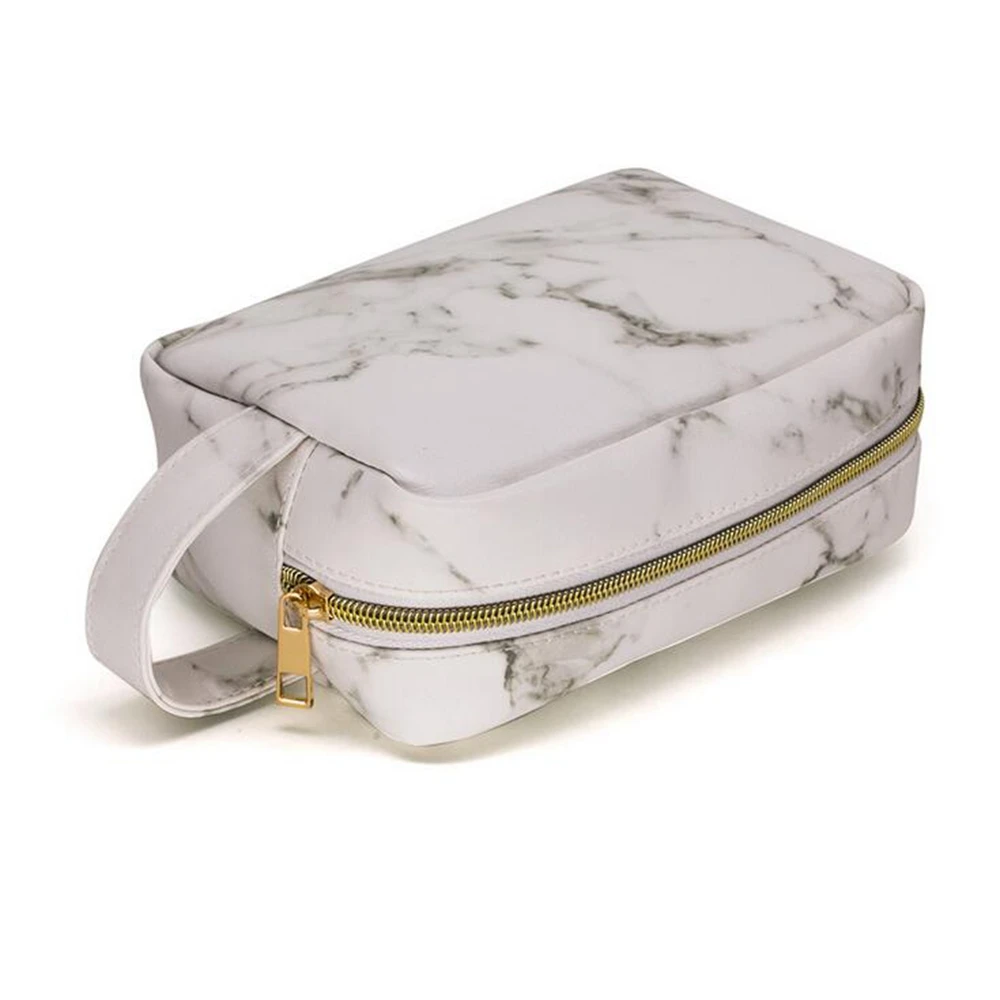 

Marble Storage Cosmetic Bag Fashion Travel Makeup Bag Organizer Make Up Case Storage Pouch Toiletry Beauty Kit Box Wash Bag