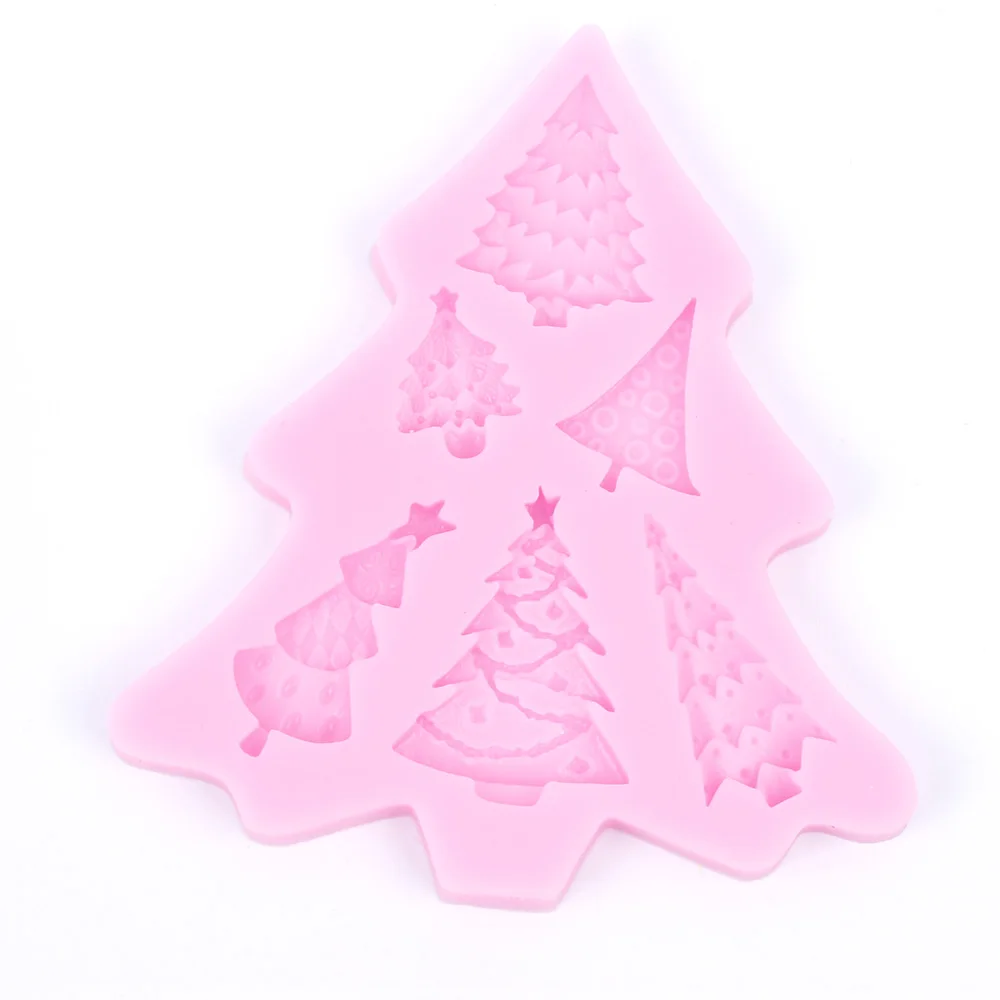 LIMITOOLS Снеговик снежинки Рождественская елка колокольчики помадка силиконовая форма шоколадная форма инструменты для украшения торта для вечеринки DIY