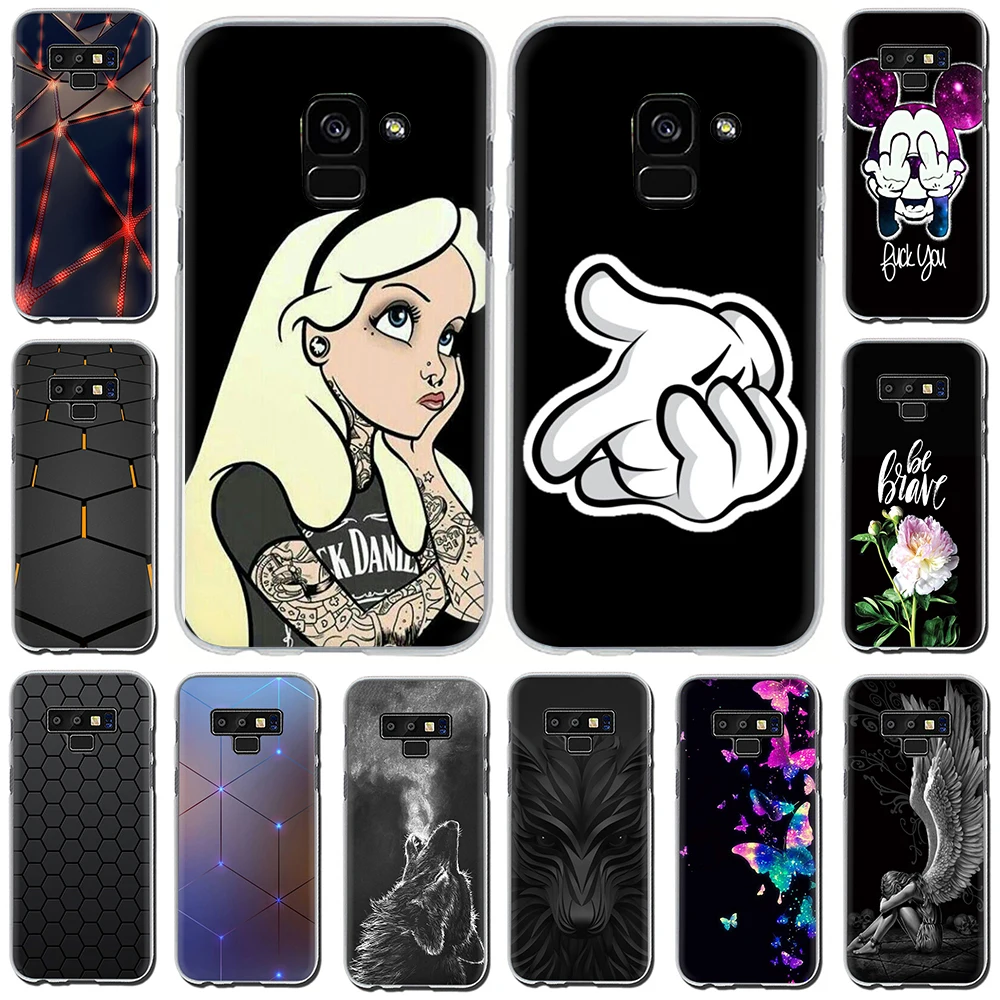 

Alice Mickey Hard Phone Cover Case For Samsung Galaxy A3 A5 2016 2017 A7 A8 A9 2018 A 10 30 40 50 70