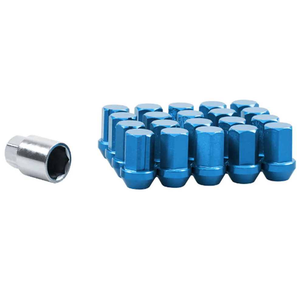 20pcs M12*1.5 Automobile Refitting Anti theft Hub Nut Wheel Hub